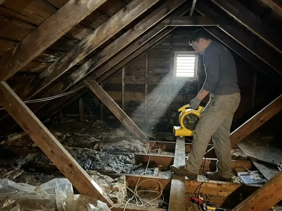 attic-water-damage-drying-proc-007 — frequently asked questions, Emergency Water Extraction & 24/7 Flood Response in Oronoqu…